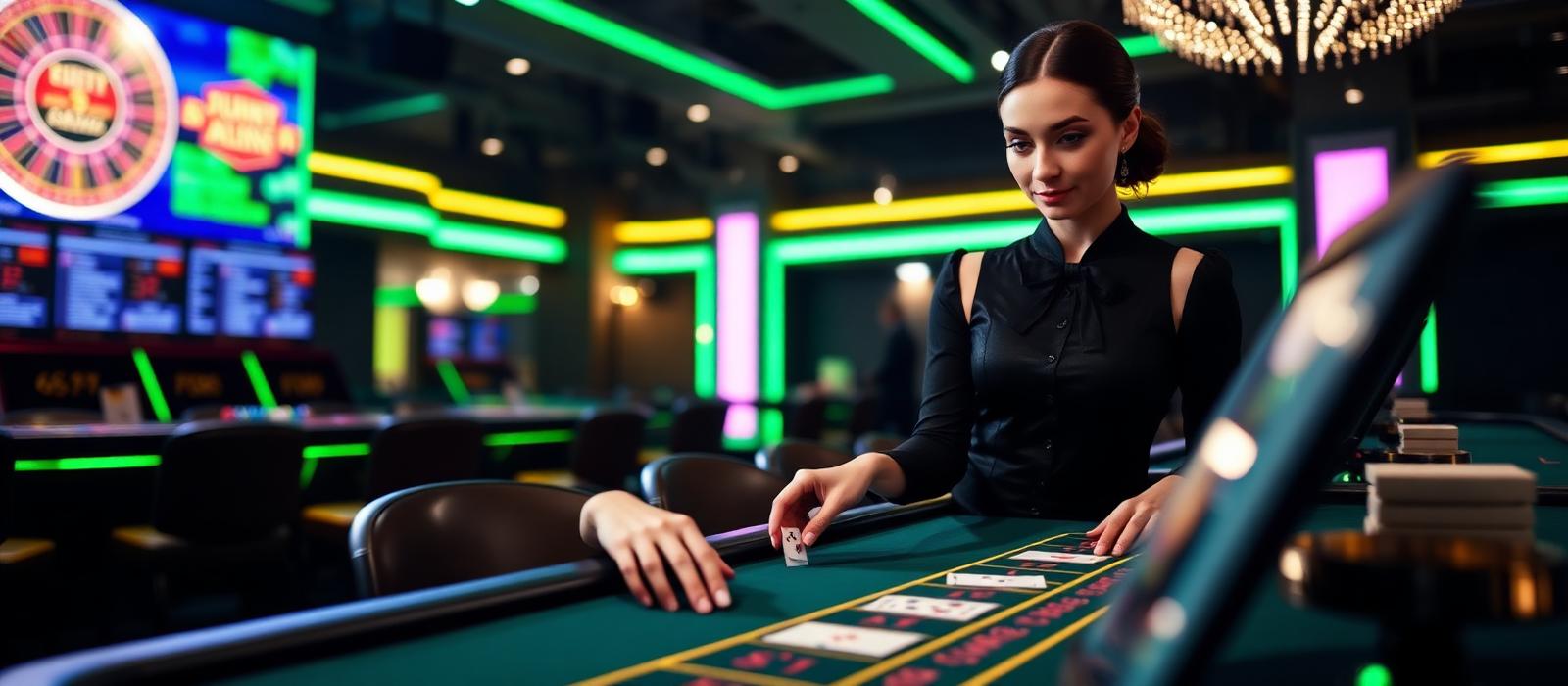 Experience Real Live Dealers